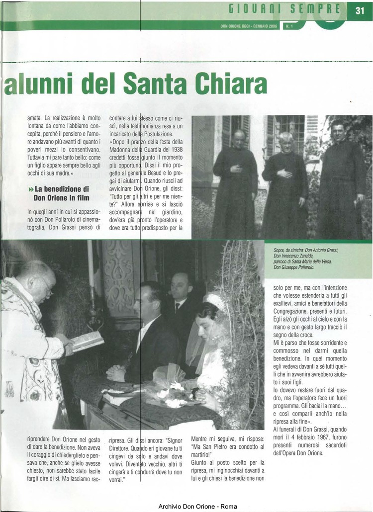 Don Orione oggi, 2006, 01, pagina 31