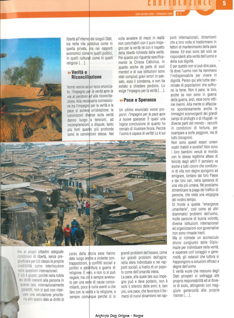 Don Orione oggi, 2006, 02, pagina 5