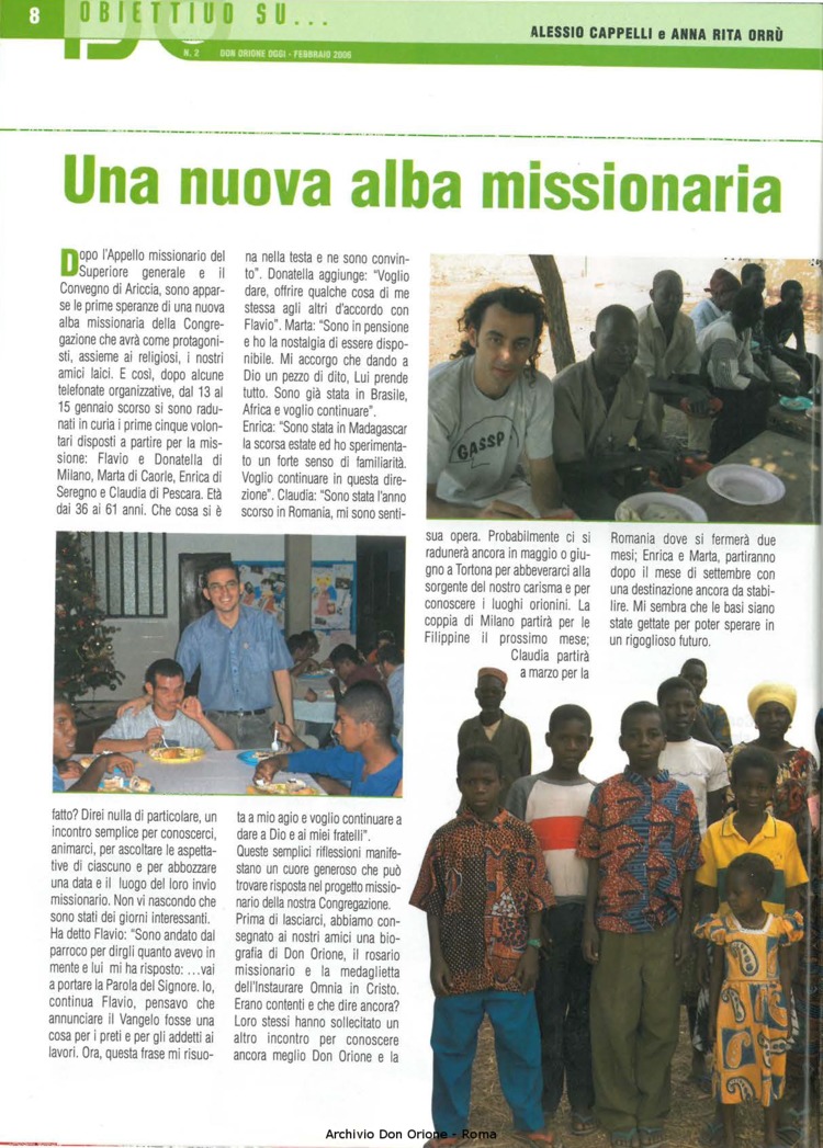 Don Orione oggi, 2006, 02, pagina 8