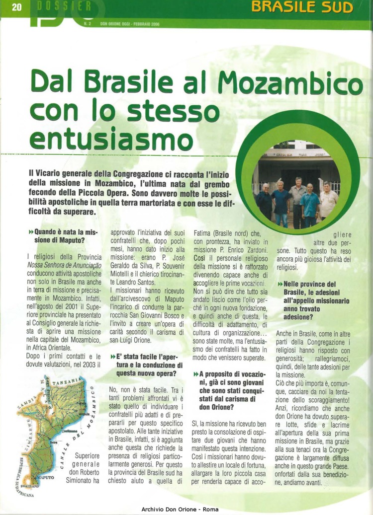 Don Orione oggi, 2006, 02, pagina 20