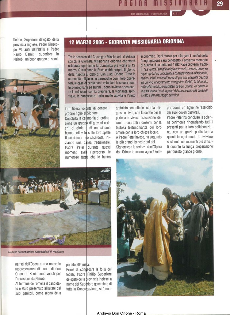 Don Orione oggi, 2006, 02, pagina 29
