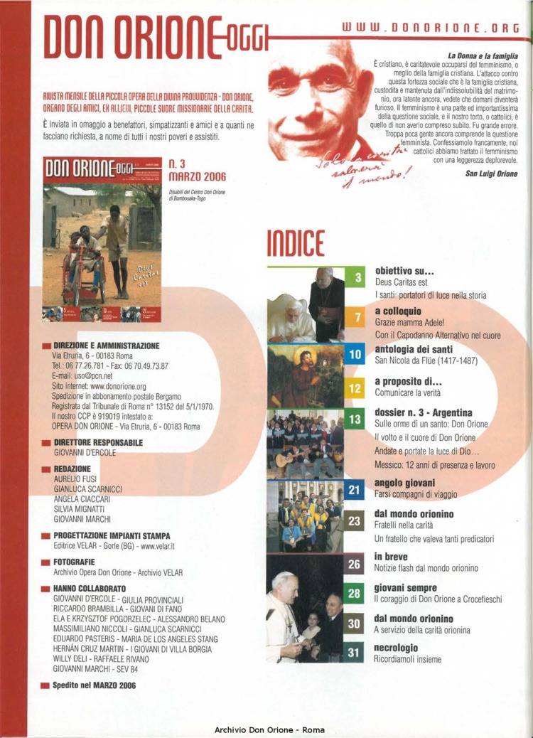 Don Orione oggi, 2006, 03, pagina 2