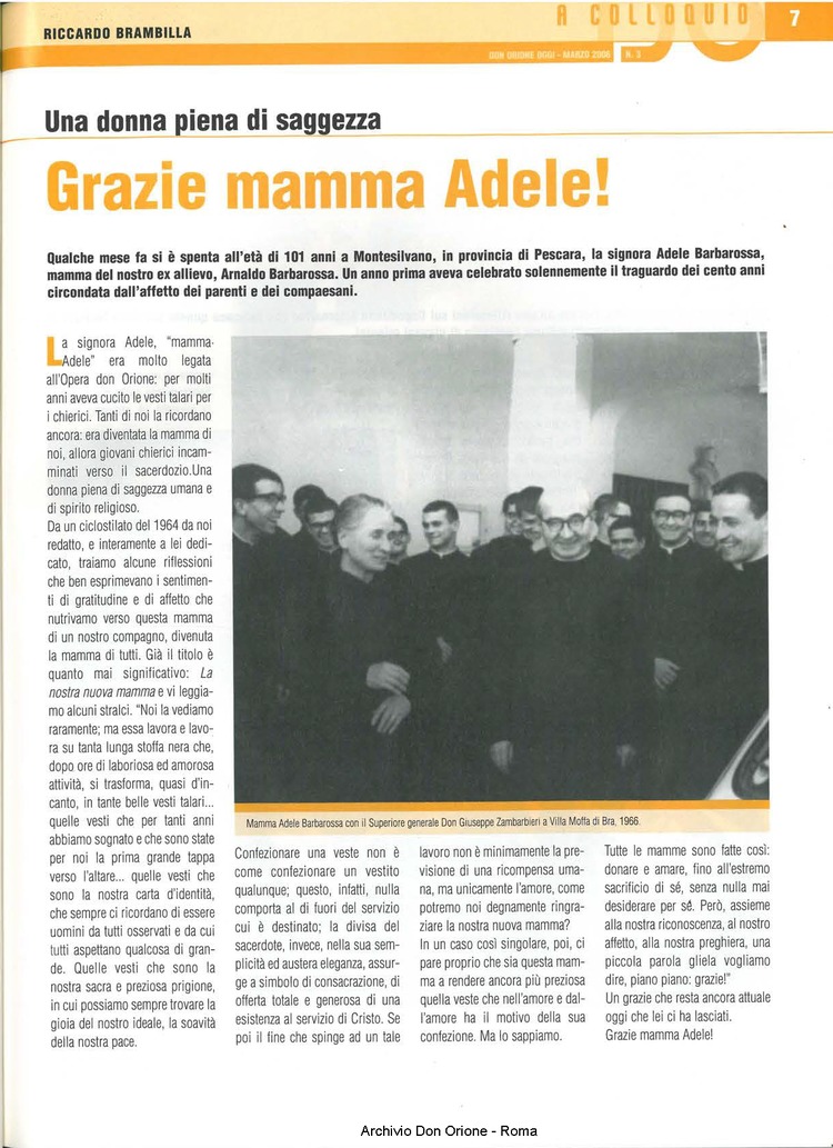 Don Orione oggi, 2006, 03, pagina 7