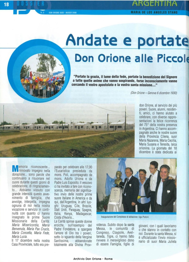 Don Orione oggi, 2006, 03, pagina 18