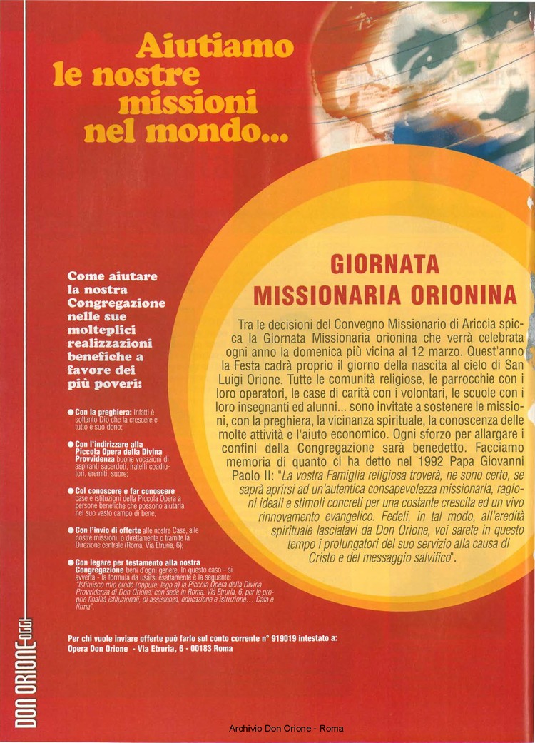 Don Orione oggi, 2006, 03, pagina 32