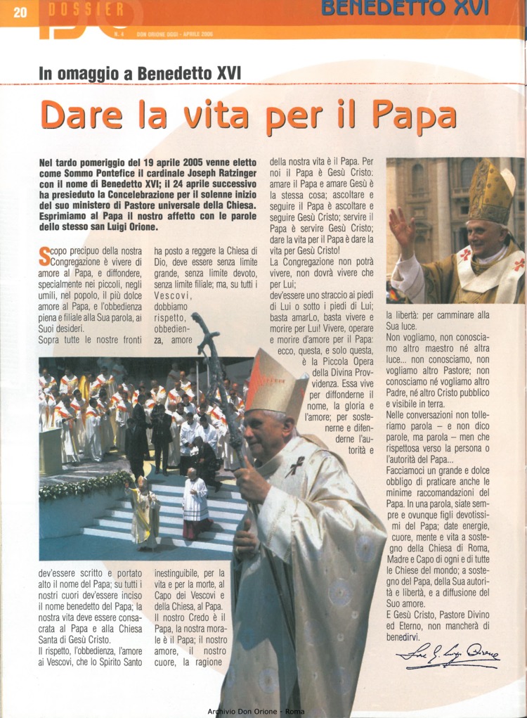 Don Orione oggi, 2006, 04, pagina 20