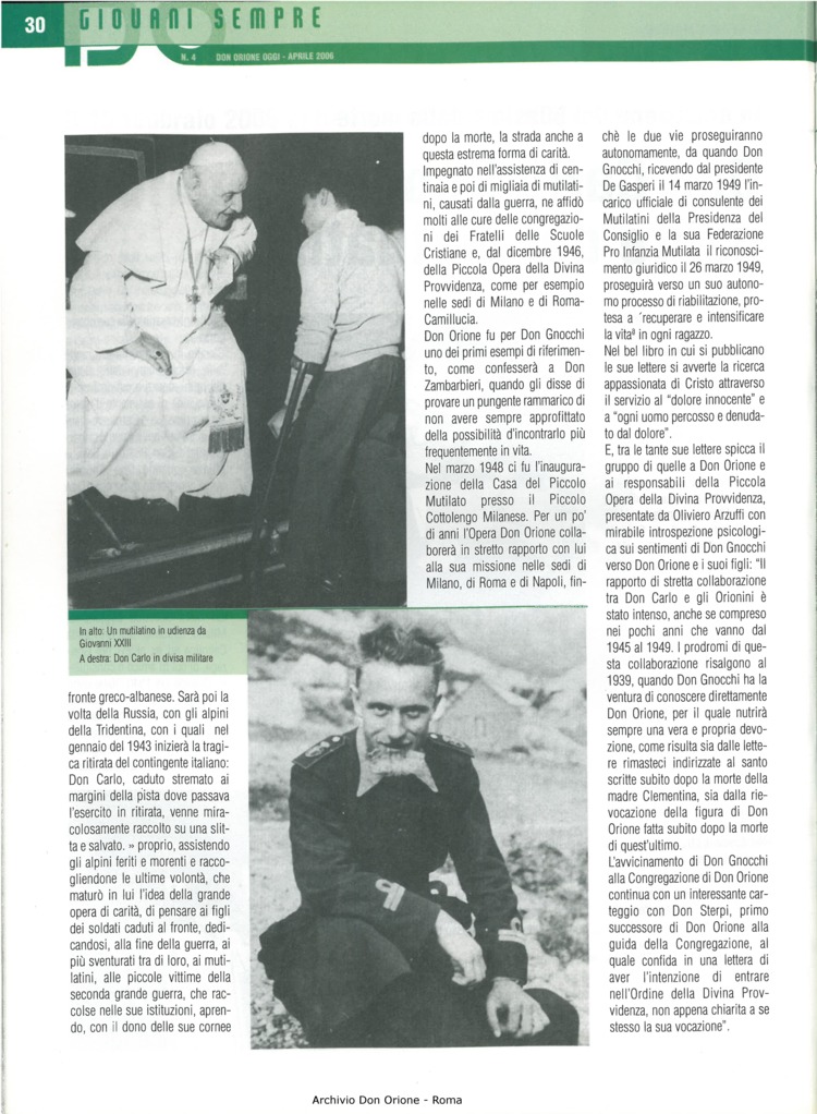 Don Orione oggi, 2006, 04, pagina 30