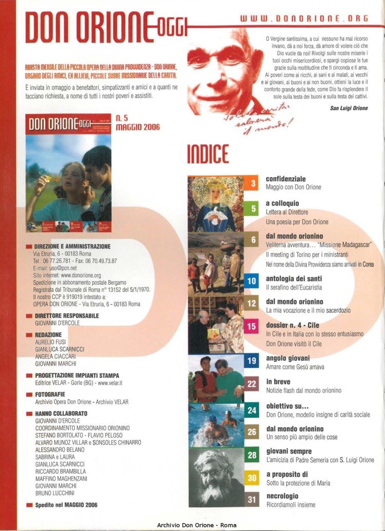 Don Orione oggi, 2006, 05, pagina 2