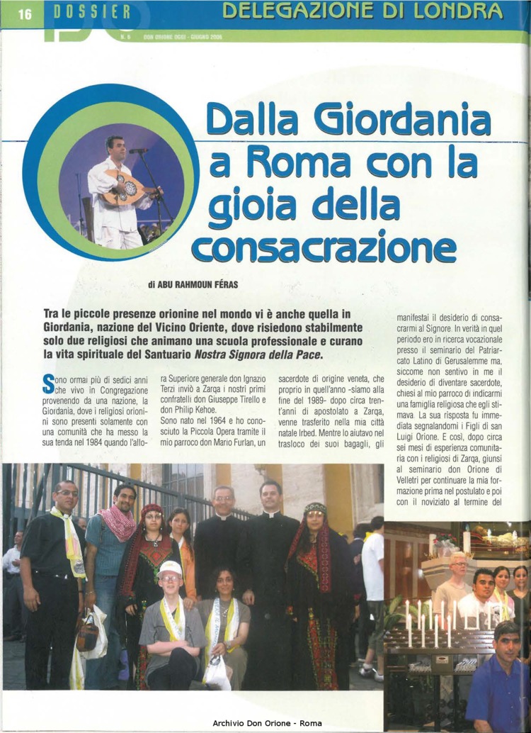 Don Orione oggi, 2006, 06, pagina 16