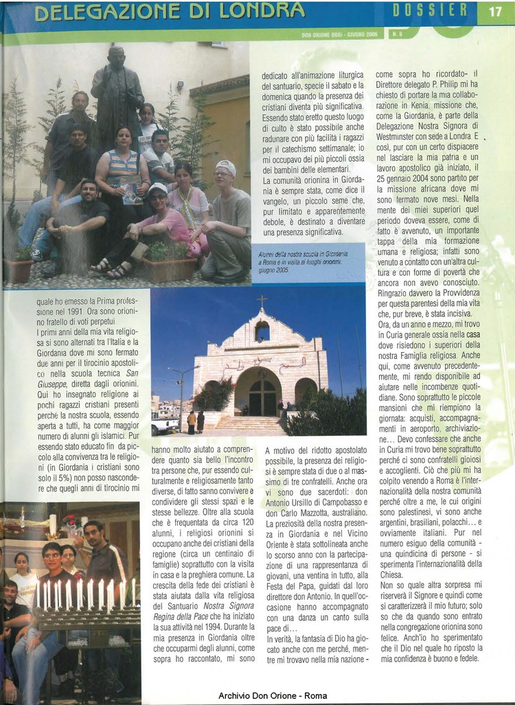 Don Orione oggi, 2006, 06, pagina 17
