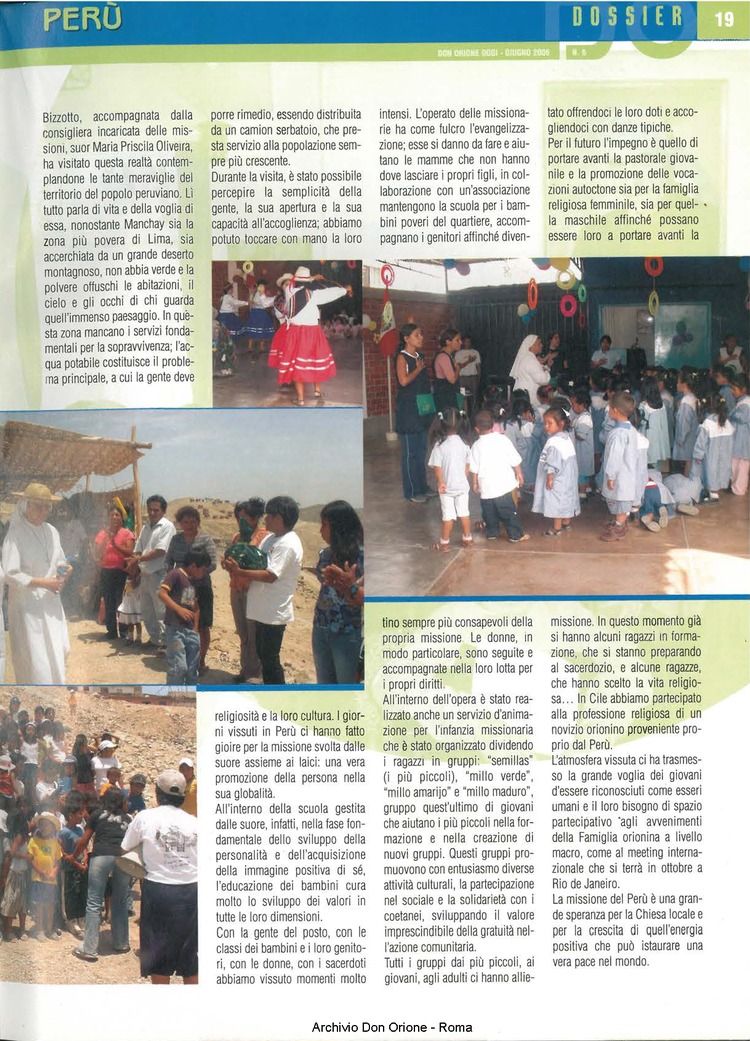 Don Orione oggi, 2006, 06, pagina 19