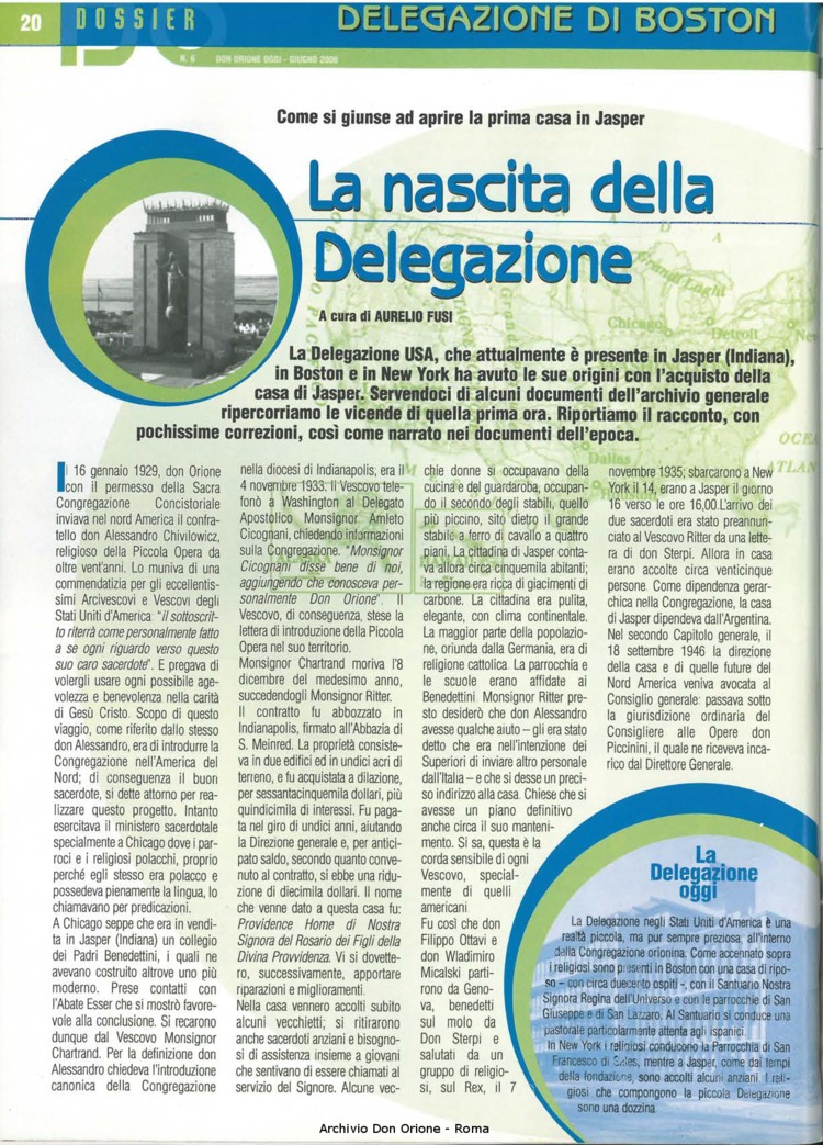 Don Orione oggi, 2006, 06, pagina 20
