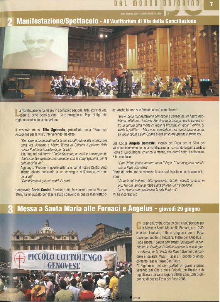 Don Orione oggi, 2006, 07, pagina 7
