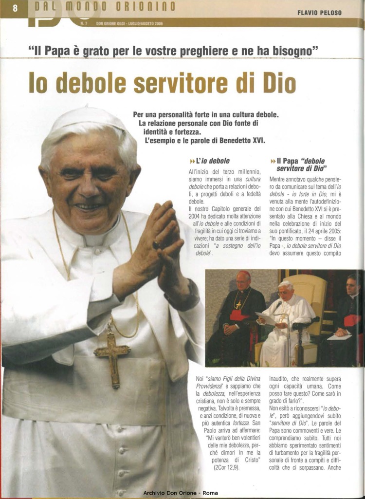 Don Orione oggi, 2006, 07, pagina 8