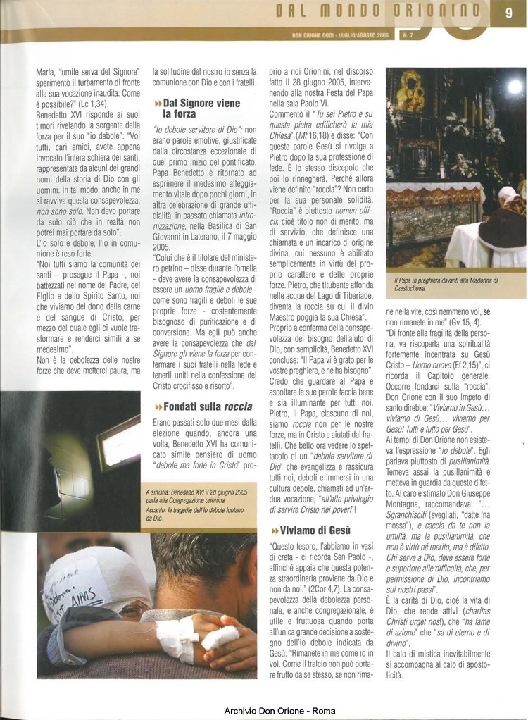 Don Orione oggi, 2006, 07, pagina 9