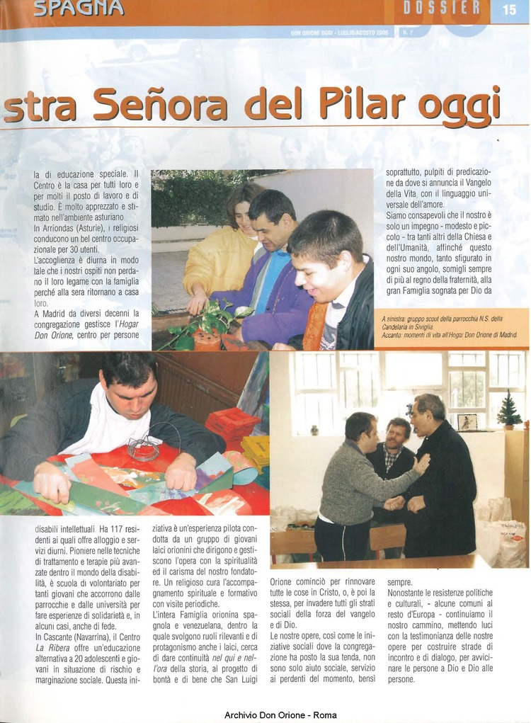Don Orione oggi, 2006, 07, pagina 15
