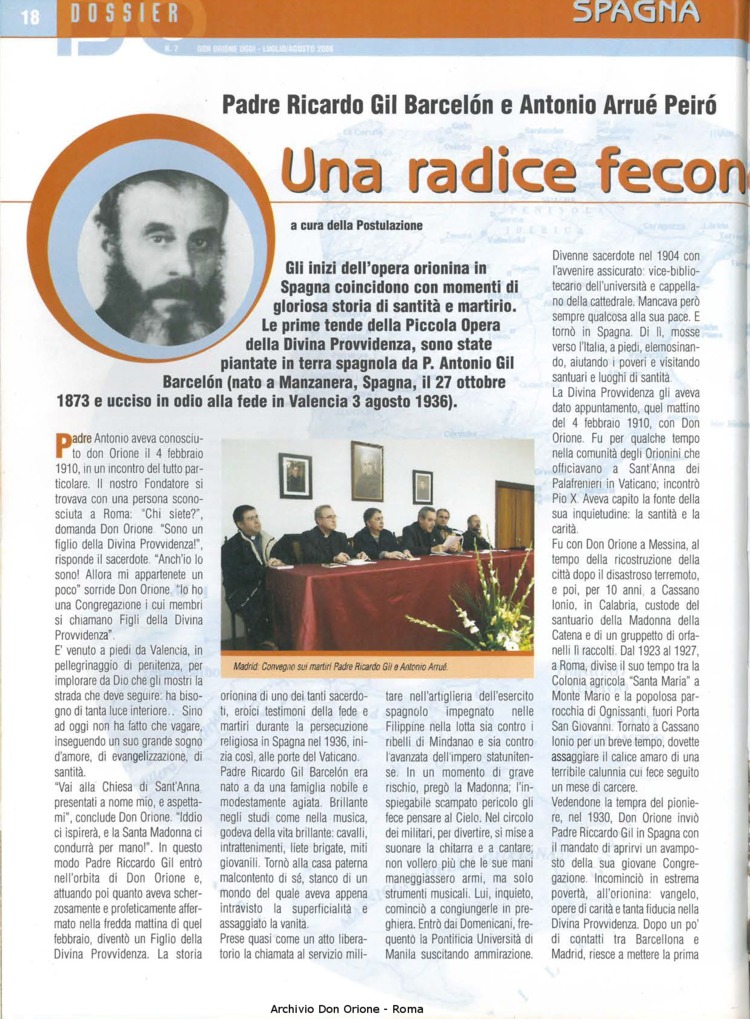 Don Orione oggi, 2006, 07, pagina 18
