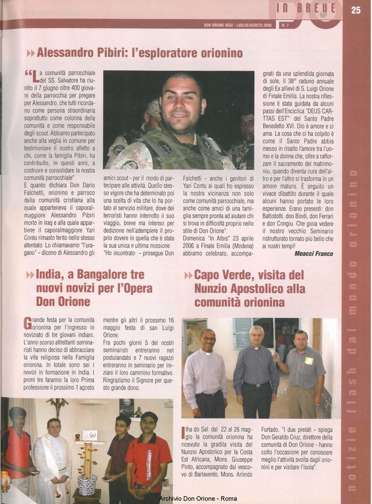Don Orione oggi, 2006, 07, pagina 25