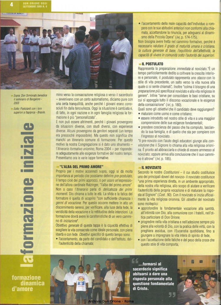 Don Orione oggi, 2006, 08, pagina 4