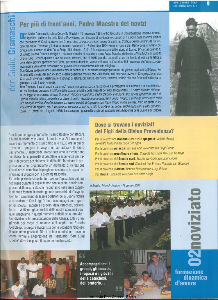 Don Orione oggi, 2006, 08, pagina 9