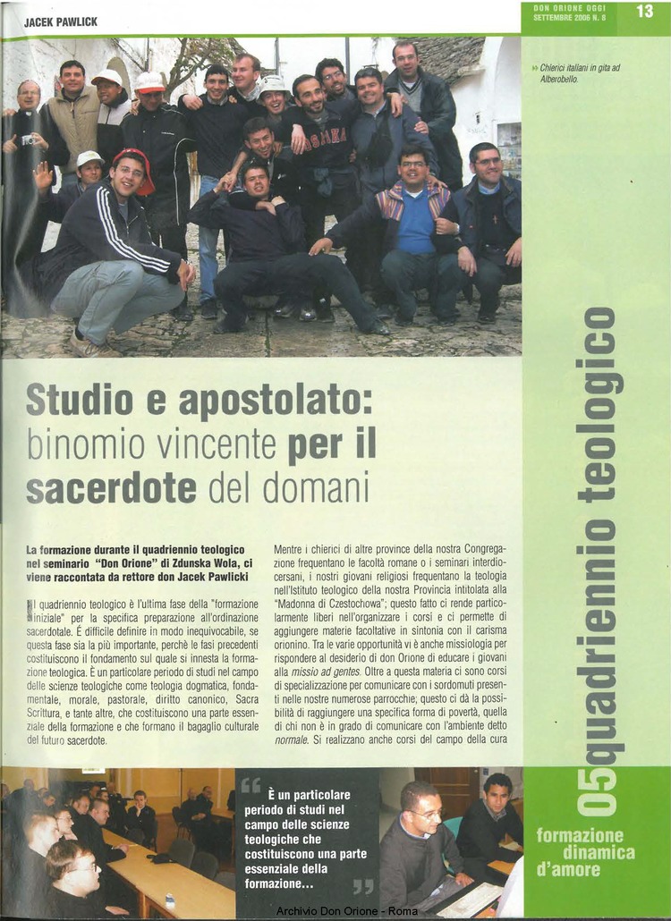 Don Orione oggi, 2006, 08, pagina 13