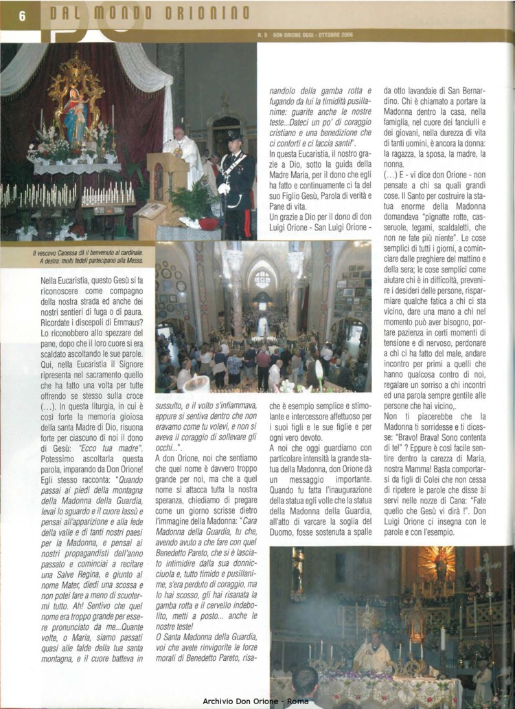 Don Orione oggi, 2006, 09, pagina 6