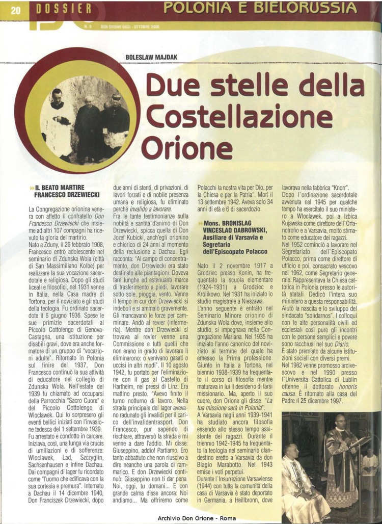 Don Orione oggi, 2006, 09, pagina 20