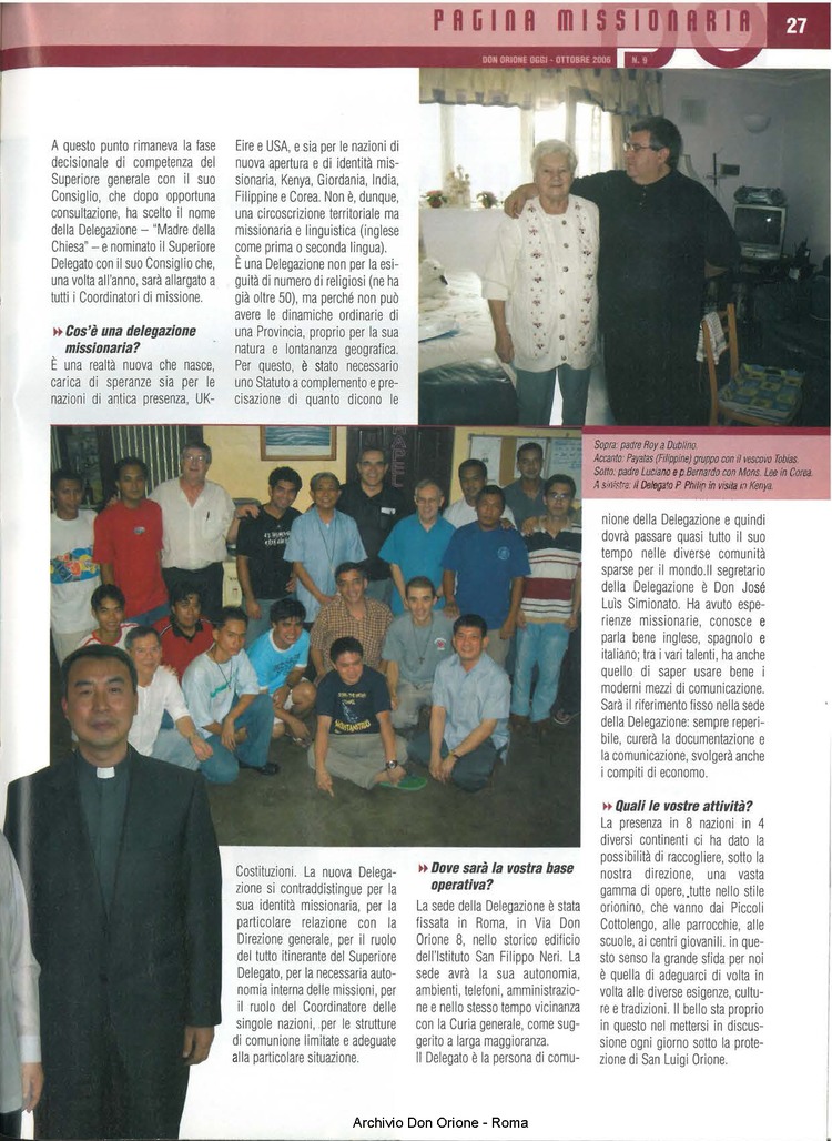Don Orione oggi, 2006, 09, pagina 27