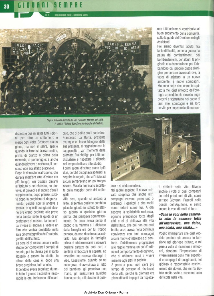 Don Orione oggi, 2006, 09, pagina 30