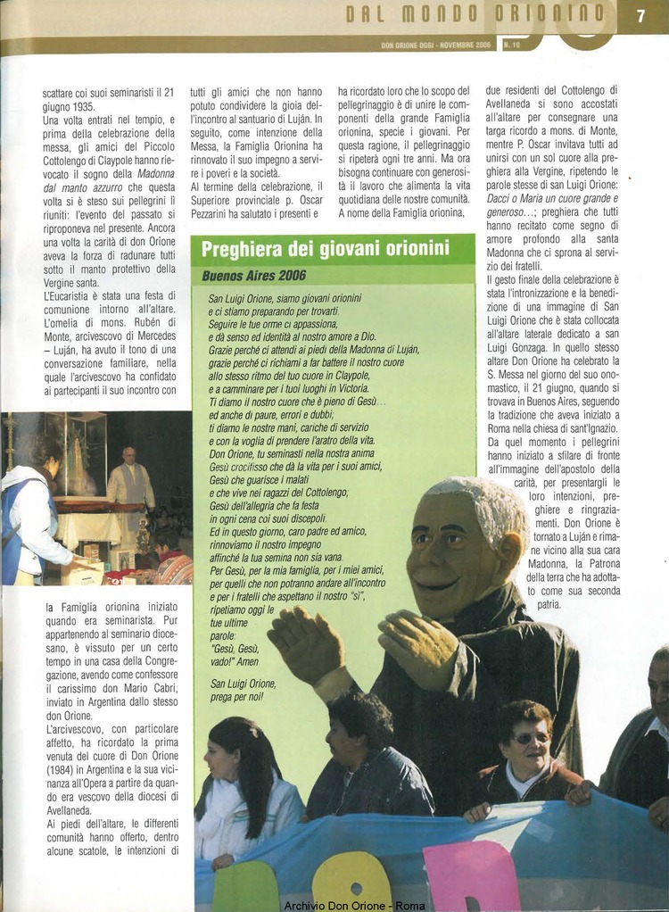 Don Orione oggi, 2006, 10, pagina 7