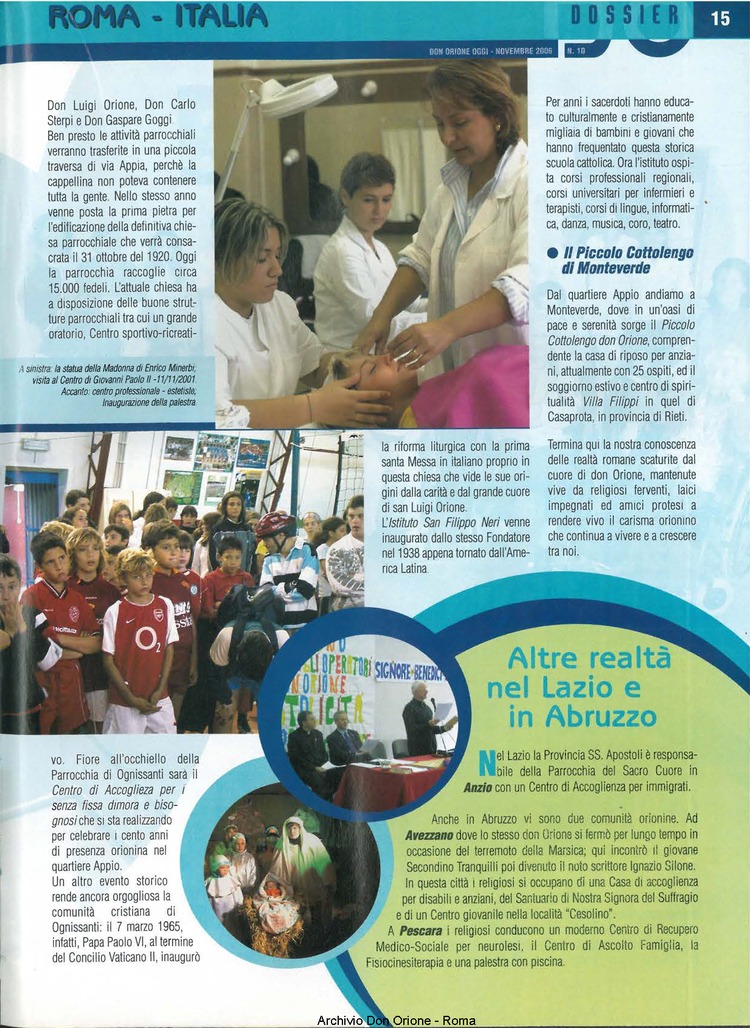 Don Orione oggi, 2006, 10, pagina 15
