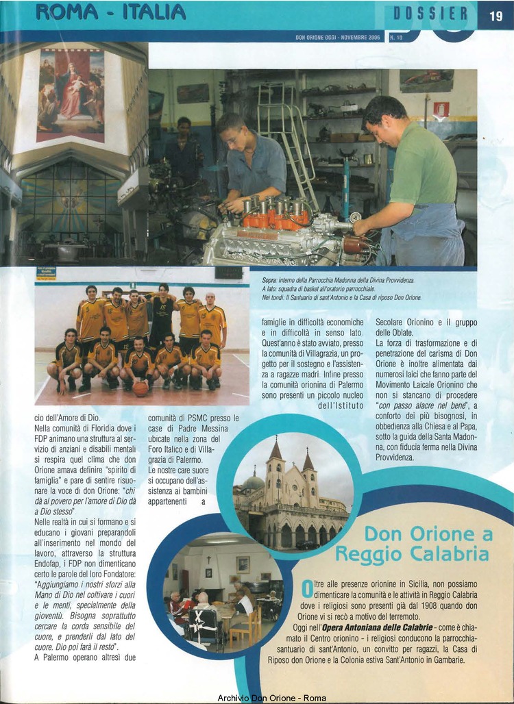 Don Orione oggi, 2006, 10, pagina 19