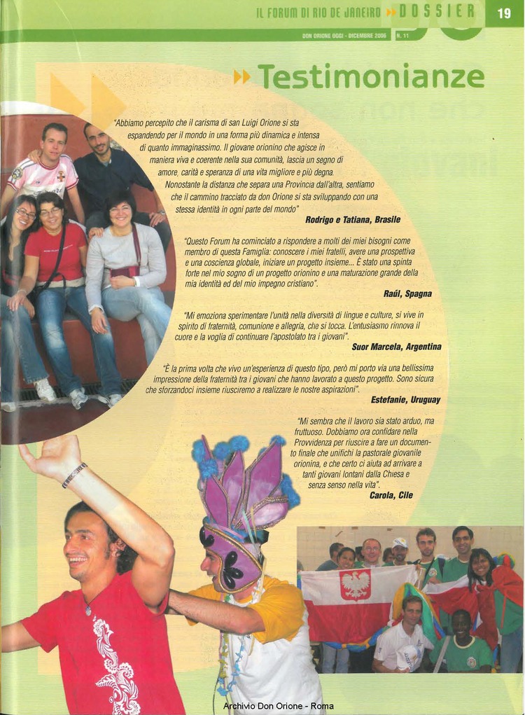 Don Orione oggi, 2006, 11, pagina 19