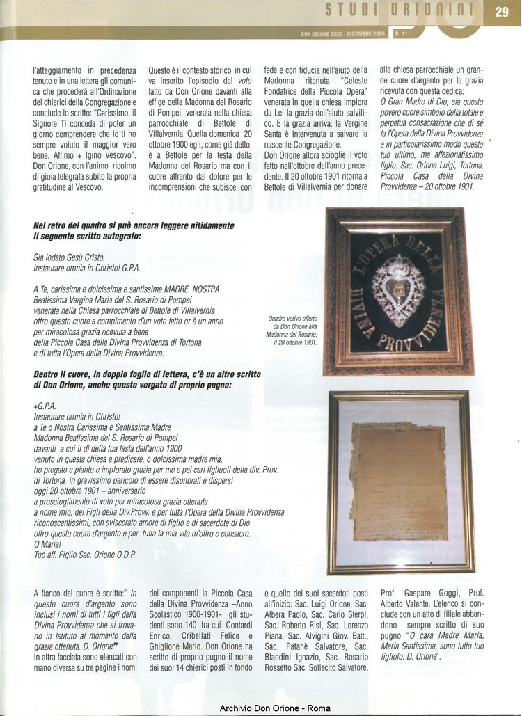 Don Orione oggi, 2006, 11, pagina 29