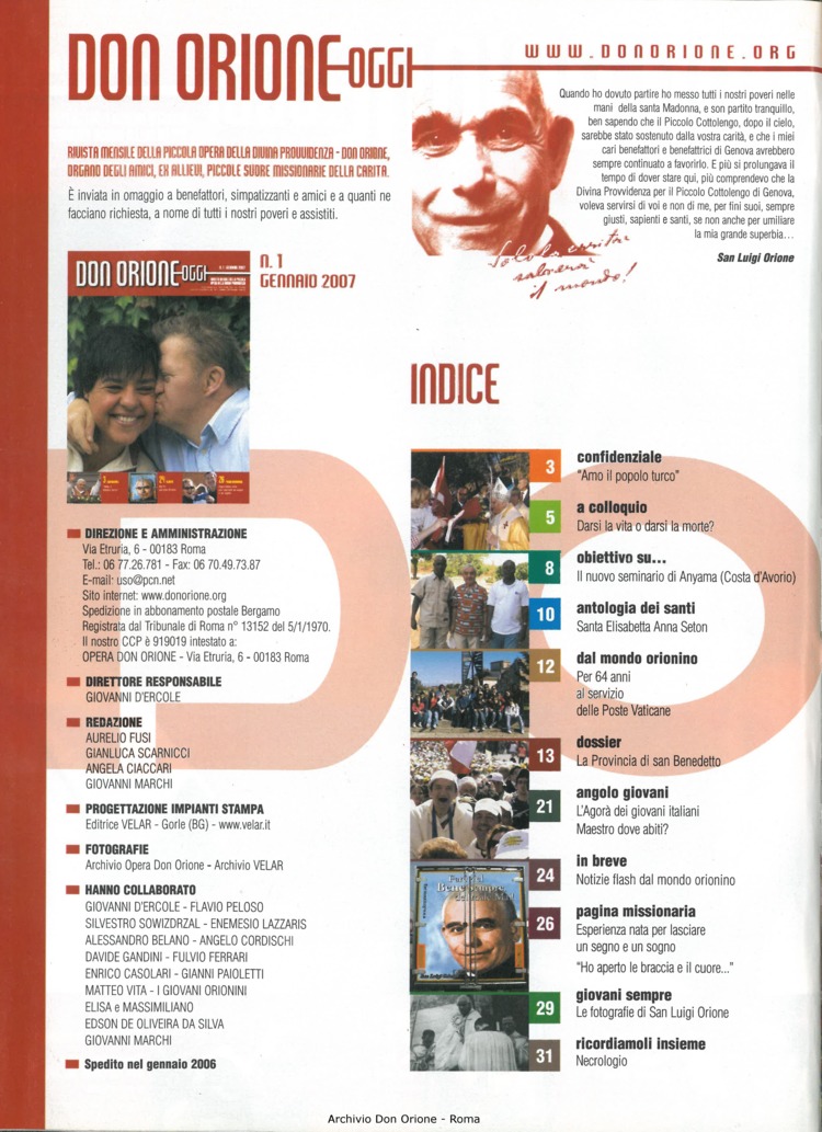 Don Orione oggi, 2007, 01, pagina 2