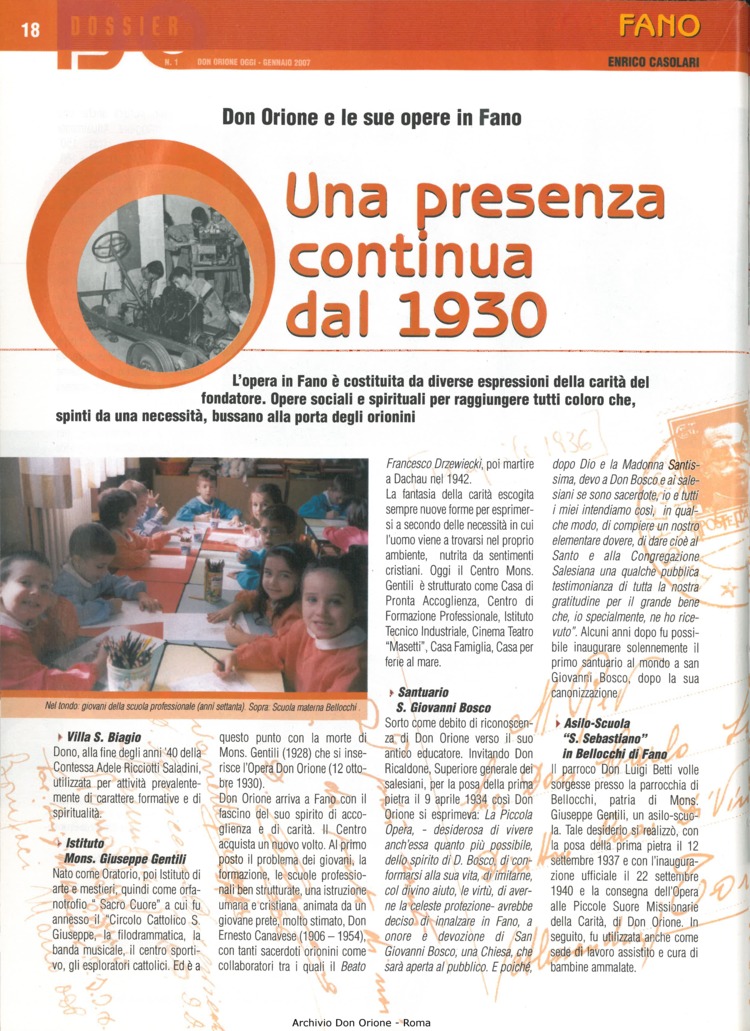 Don Orione oggi, 2007, 01, pagina 18