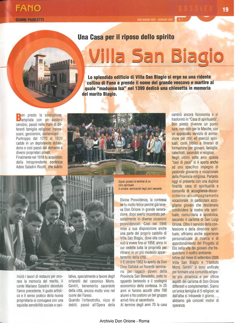Don Orione oggi, 2007, 01, pagina 19