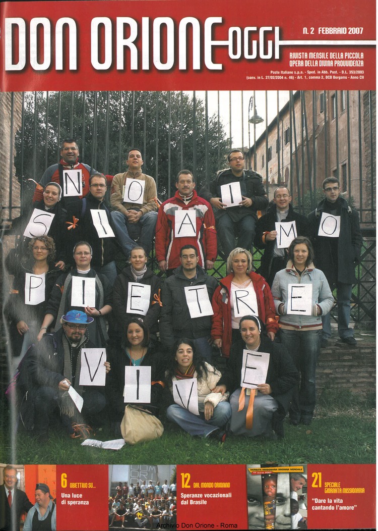 Don Orione oggi, 2007, 02, pagina 1