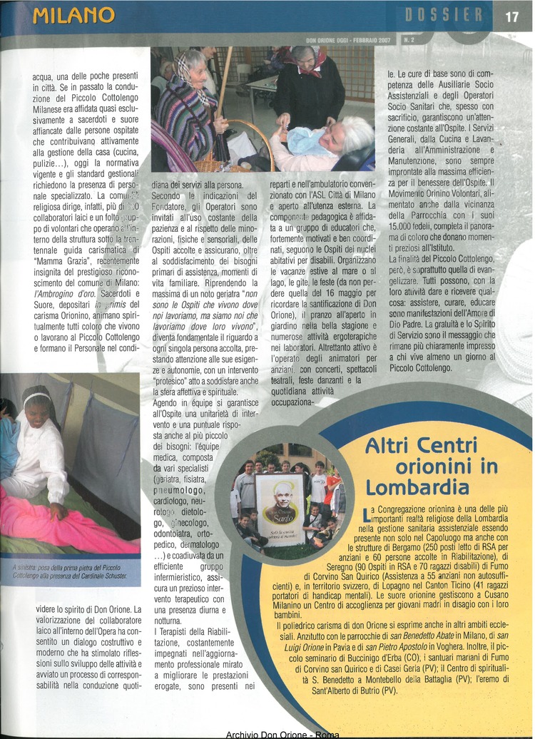 Don Orione oggi, 2007, 02, pagina 17