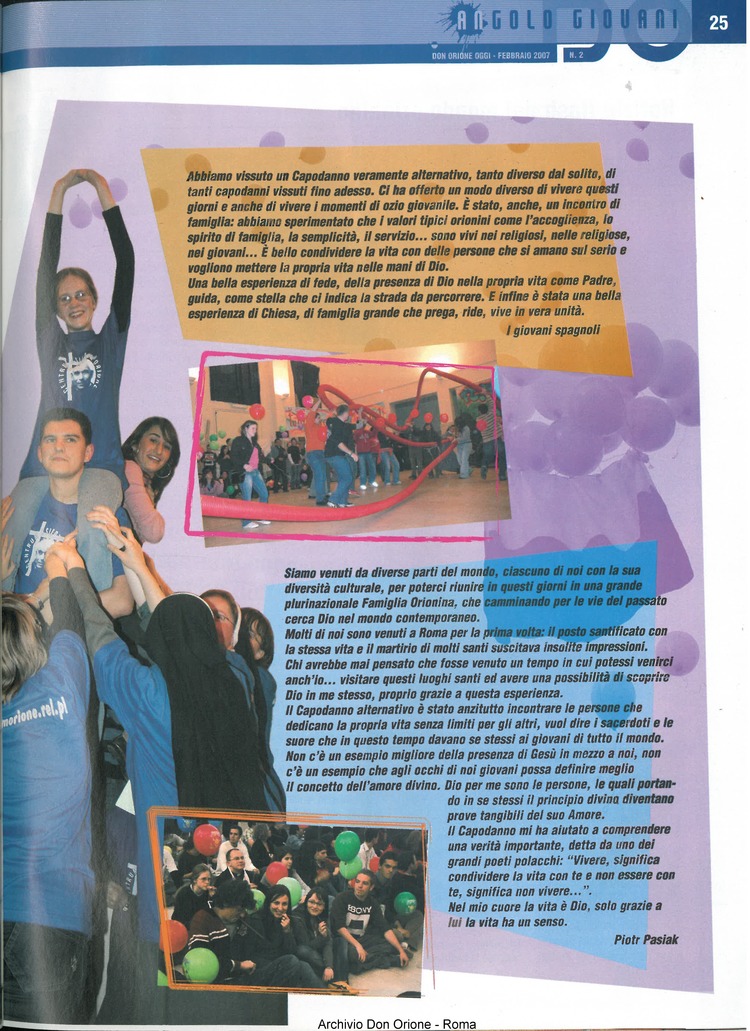 Don Orione oggi, 2007, 02, pagina 25