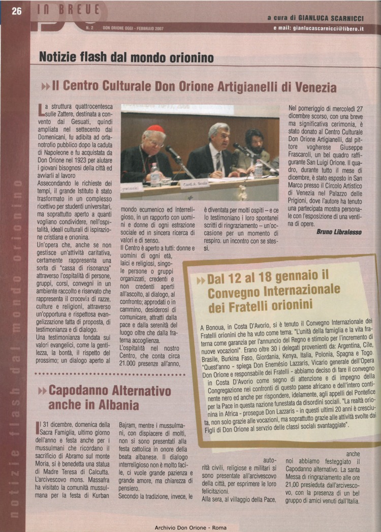 Don Orione oggi, 2007, 02, pagina 26