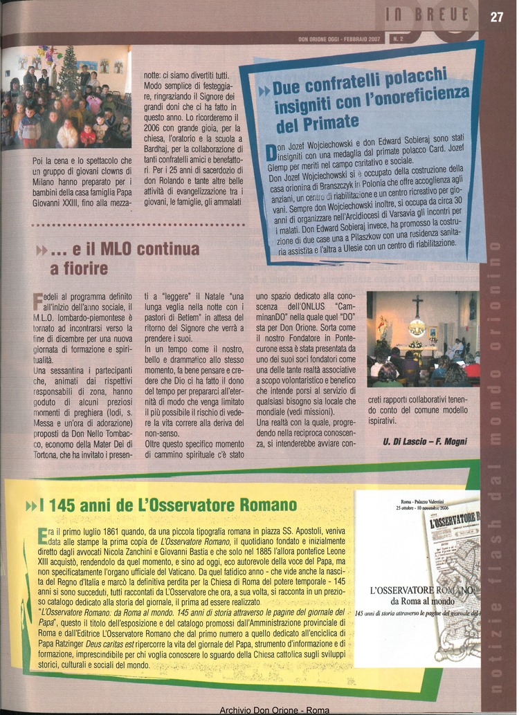 Don Orione oggi, 2007, 02, pagina 27