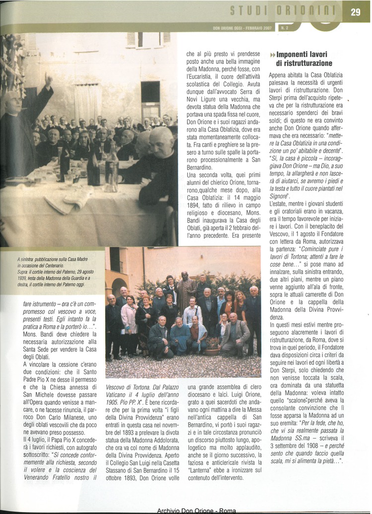 Don Orione oggi, 2007, 02, pagina 29