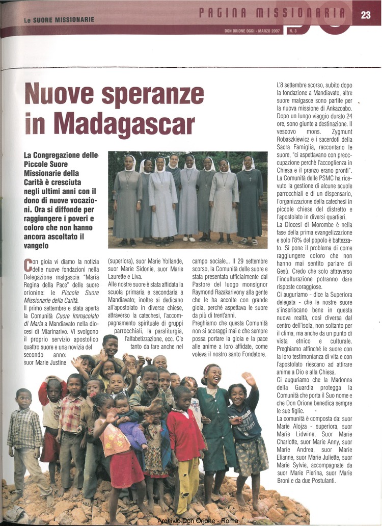 Don Orione oggi, 2007, 03, pagina 23
