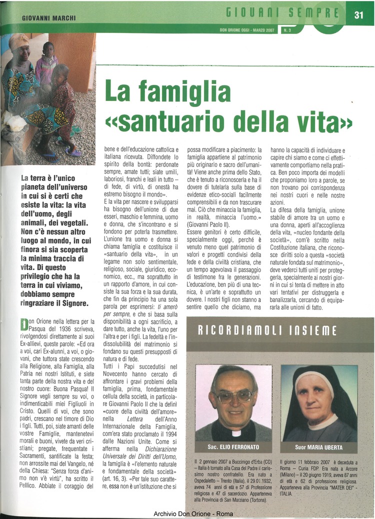 Don Orione oggi, 2007, 03, pagina 31
