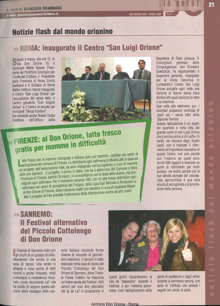 Don Orione oggi, 2007, 04, pagina 21