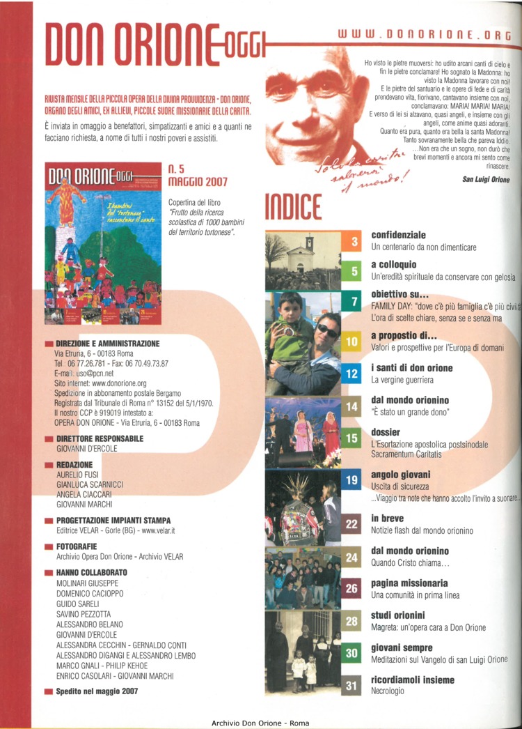 Don Orione oggi, 2007, 05, pagina 2
