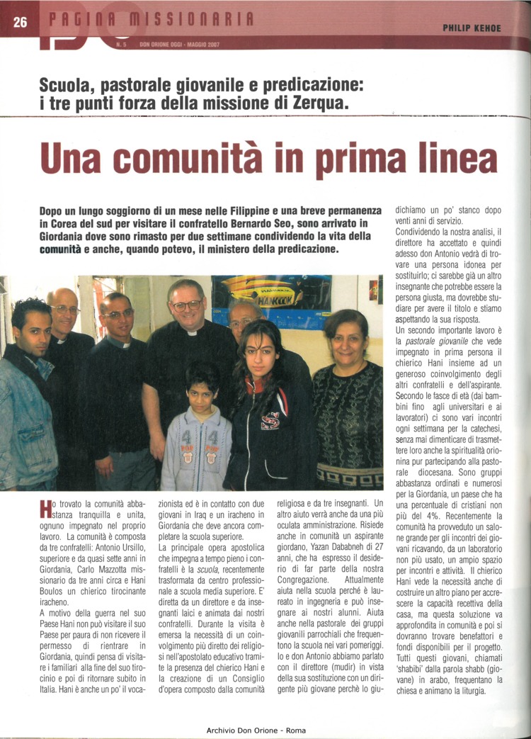 Don Orione oggi, 2007, 05, pagina 26