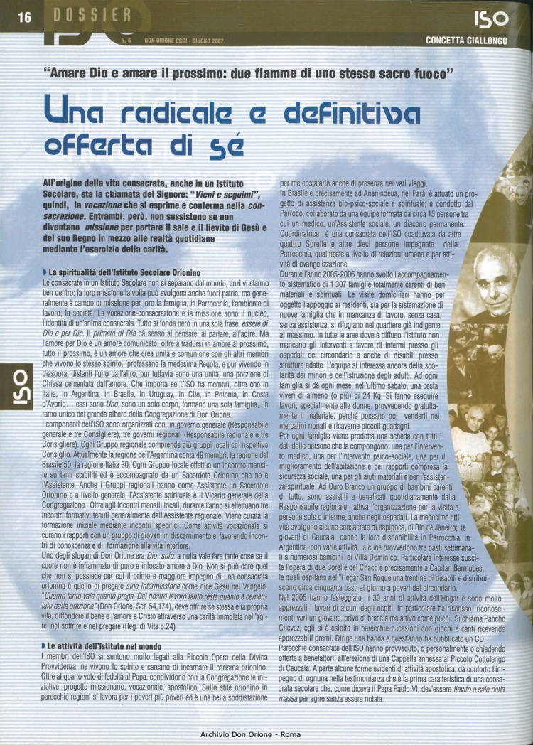 Don Orione oggi, 2007, 06, pagina 16