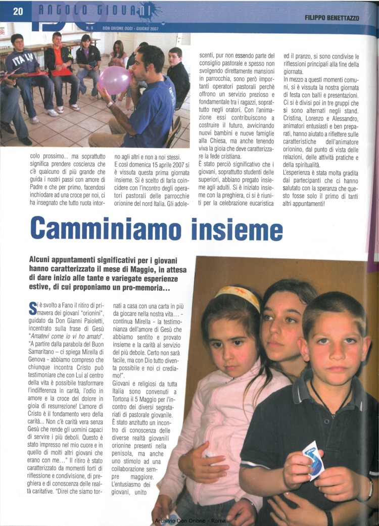 Don Orione oggi, 2007, 06, pagina 20